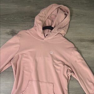 Pink Dutch bros Hoodie with Front Pocket